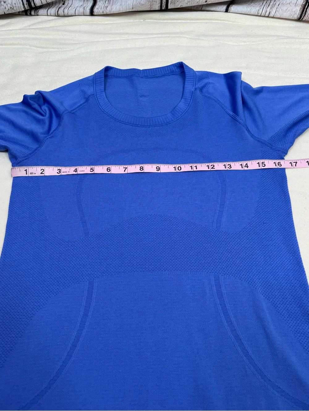 🍋Lululemon Swiftly Tech Long Sleeve Shirt Size 8 Fitted Thumb Holes Blue Violet